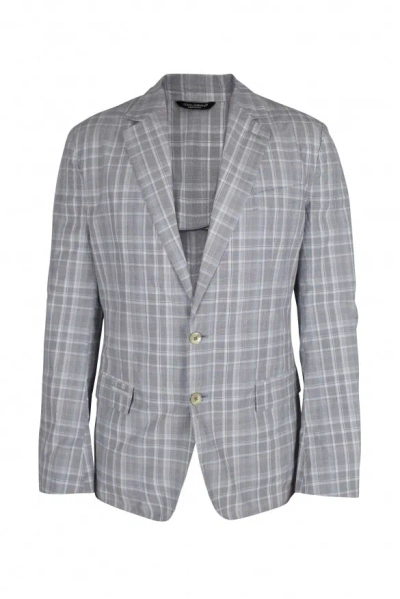 Dolce & Gabbana Dolce&gabbana Men Jacket In Gray