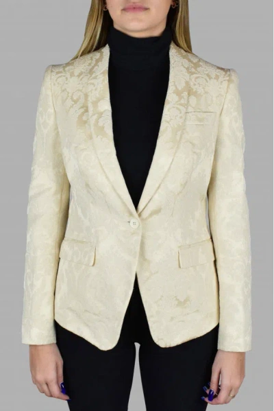 Dolce & Gabbana Dolce&gabbana Women Blazer In White