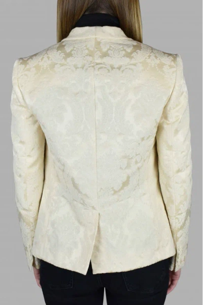 Dolce & Gabbana Dolce&gabbana Women Blazer In White
