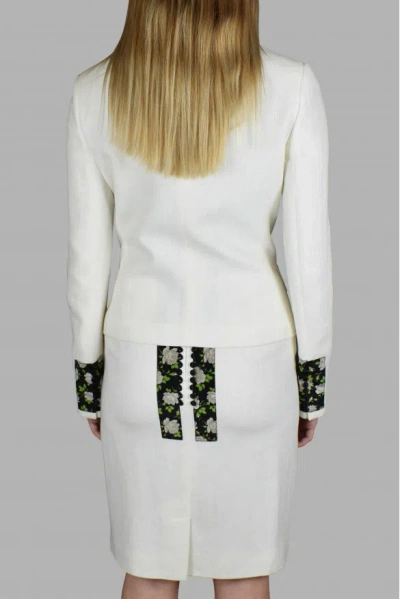 Shop Dolce & Gabbana Dolce&gabbana Women Suit In White