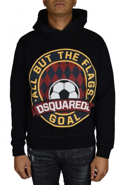 Dsquared2 Hoodie Sweatshirt In Black