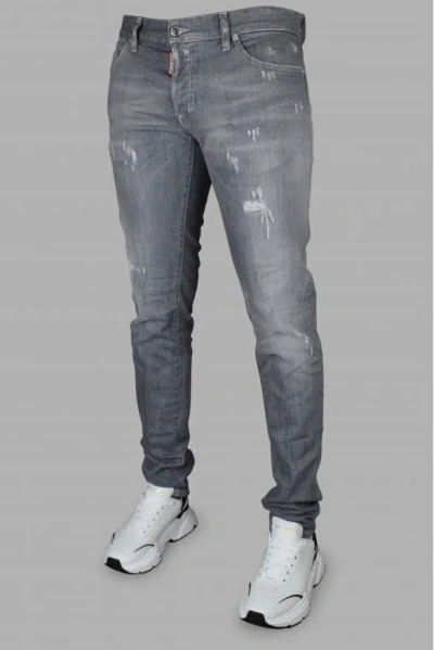 Dsquared2 Slim Jean In Gray