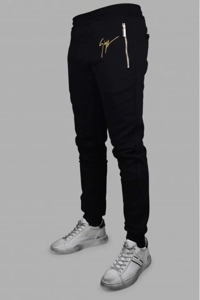 Giuseppe Zanotti Men Jogging In Black