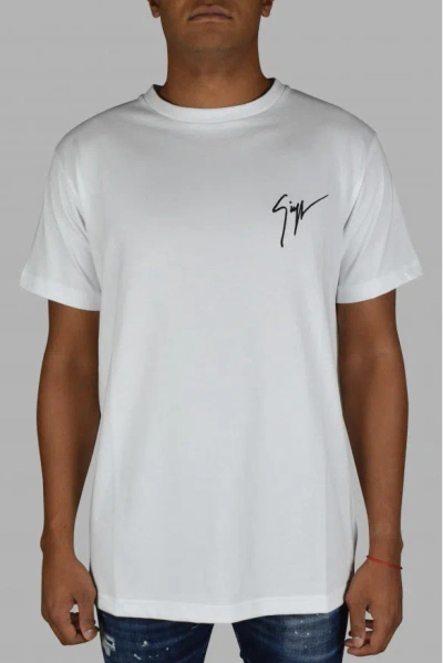 Giuseppe Zanotti Men T-shirt In White