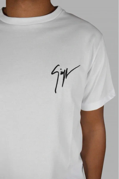 Giuseppe Zanotti Men T-shirt In White
