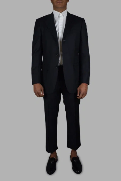 Gucci Men Suit In Blue