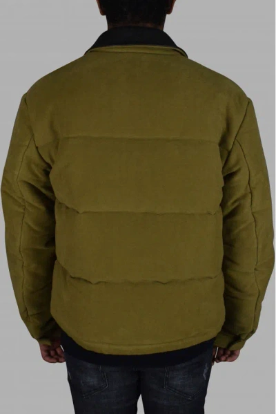Heron Preston Down Jacket In Yellow