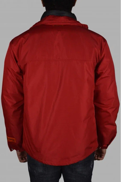 Heron Preston Down Jacket In Red