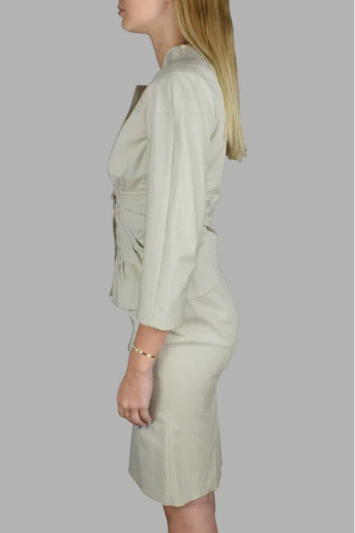 Prada Women Suit In Cream