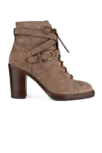 Polo Ralph Lauren Ralph Lauren Women Evarista Boots In Brown