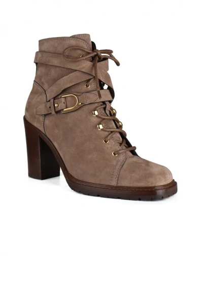 Polo Ralph Lauren Ralph Lauren Women Evarista Boots In Brown