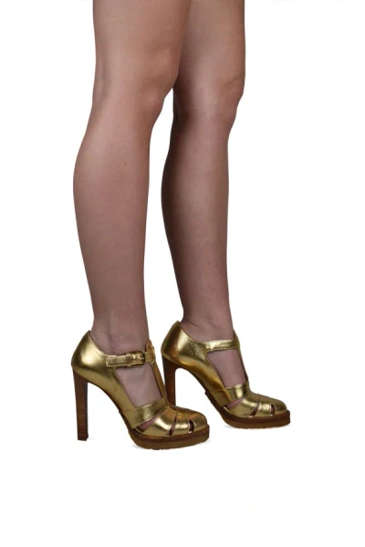 Polo Ralph Lauren Ralph Lauren Women Kayda Sandals In Gold
