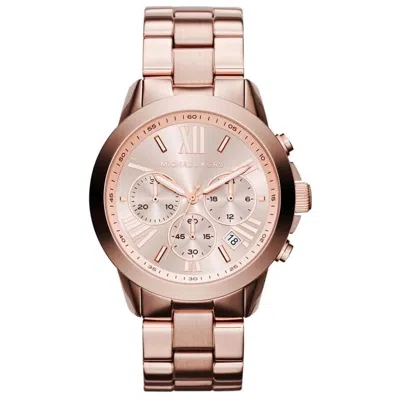 MICHAEL KORS MICHAEL KORS RUNWAY MK5778 WOMEN'S ROSE GOLD-TONE CHRONOGRAPH WATCH - 40MM 