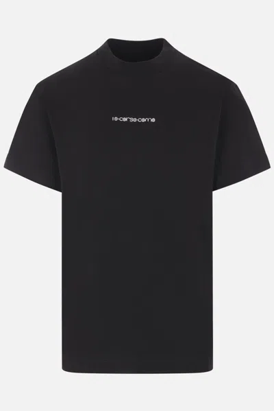 10 Corso Como Logo-print Cotton T-shirt In Black