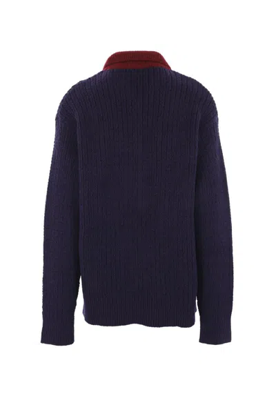 Namacheko Layered Jumper In Eclipse Wine