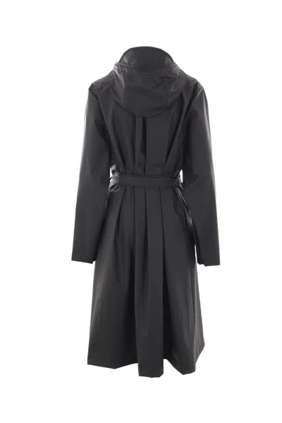 Shop Rains X 10 Corso Como Coats In Black