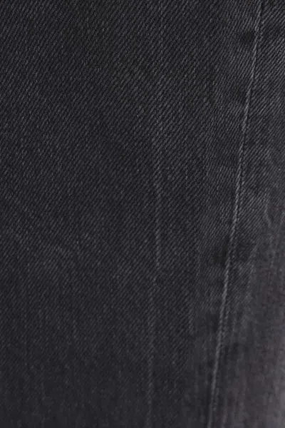 Shop Séfr Sefr Jeans In Creased Black Wash