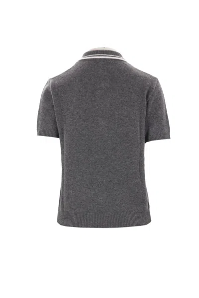 Shop Valentino Garavani Sweaters In Dark Gray Melange