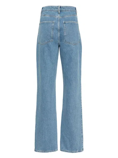 By Malene Birger Cropped Straight-leg Jeans In 23l Denim Blue