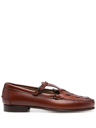 Shop Hereu Maqueda Shoes In Brown