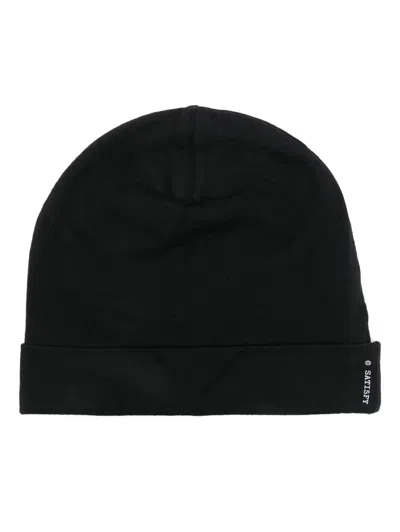 Shop Satisfy Cloudmerino Beanie Accessories In Black