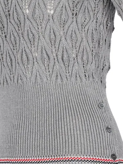 Shop Thom Browne Sweaters In Grey