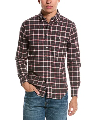 Todd Snyder Flannel Shirt In Grey