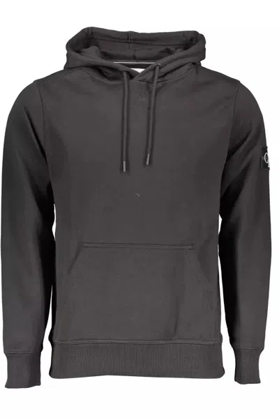 Calvin Klein Sleek Cotton Hooded Sweatshirt With Logo