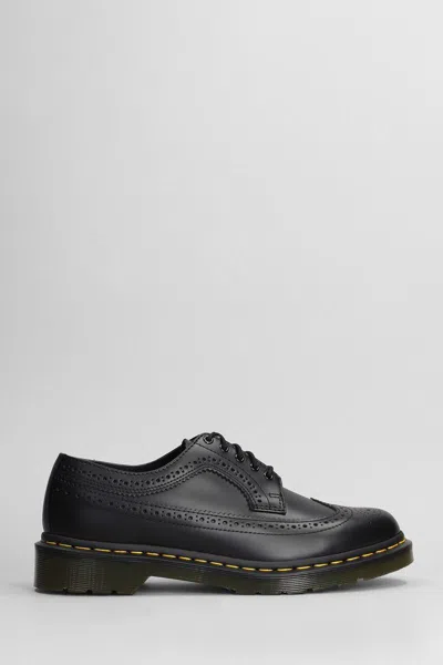Dr. Martens Herren Vintage 3989 Quilon Leder Brogues Schuhe In Black