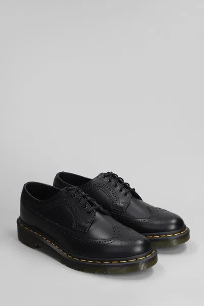 Dr. Martens Herren Vintage 3989 Quilon Leder Brogues Schuhe In Black