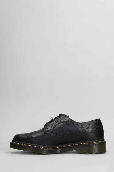 Dr. Martens Herren Vintage 3989 Quilon Leder Brogues Schuhe In Black