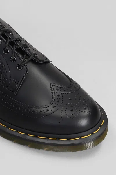 Dr. Martens Herren Vintage 3989 Quilon Leder Brogues Schuhe In Black