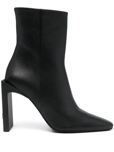 Fear Of God Block Heel Pointed Toe Ankle Boot In Black