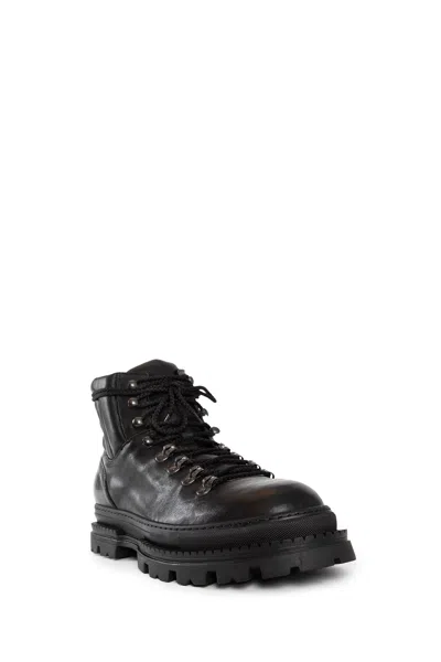 Mattia Capezzani Kurni Leather Boots In Black