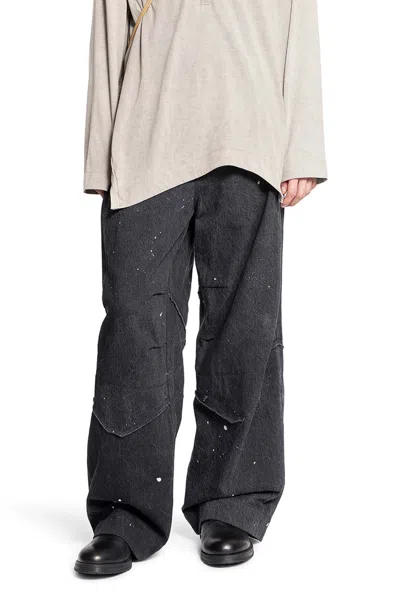 Ziggy Chen Man Black Trousers In Black