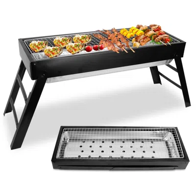 Fresh Fab Finds Foldable Charcoal Bbq Grill In Black