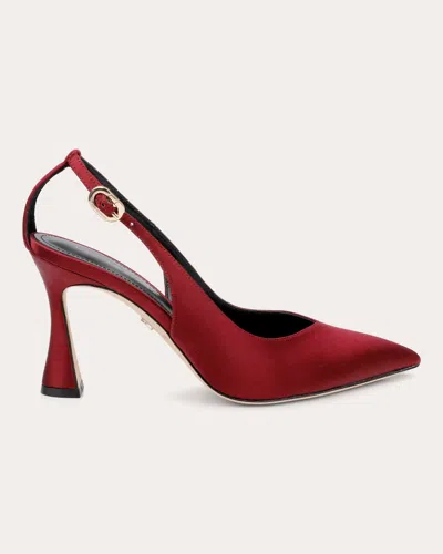 Dee Ocleppo Austin Pointed Toe Pump In Red