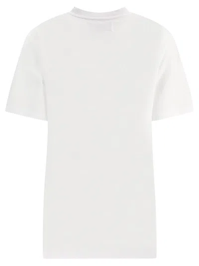 Golden Goose Logo Embellished T-shirt In White