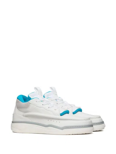 Valentino Runboot Mid Sneakers In White