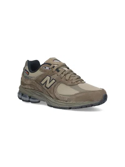 New Balance Low Top Sneakers With Mesh Panels And Rubber Outsole In Green