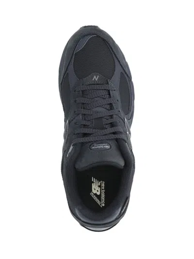 New Balance Low Top Sneakers With Mesh Upper And Rubber Outsole In Black
