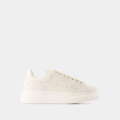 Shop Alexander Mcqueen Oversized Sneakers In White