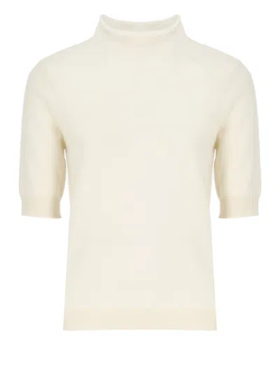 Shop Kangra Cashmere Kangra Sweaters White