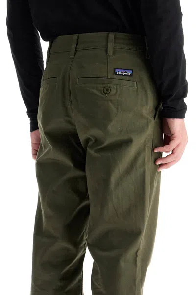 Shop Patagonia Traveler Chino Pants In Green