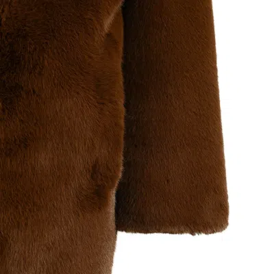 Wanan Touch Alpaca And Wool Faux Fur Coat