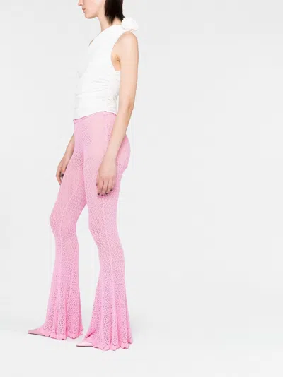 Blumarine Synthetic Fibers Trousers