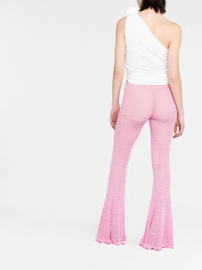Blumarine Synthetic Fibers Trousers