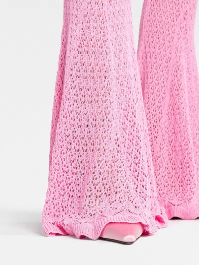 Blumarine Synthetic Fibers Trousers