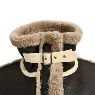 Wanan Touch Brown Leather Mountain Jacket