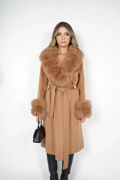Wanan Touch Coat Lebonè Black Mixed Cashmere